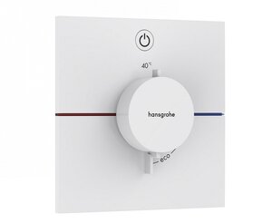 Изображение товара Смеситель для душа Hansgrohe ShowerSelect Comfort E, 15571700, термостатический, белый матовый