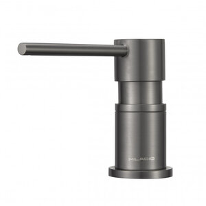 Изображение товара Дозатор встраиваемый для жидкого мыла Milacio MCU.935.GM, вороненая сталь