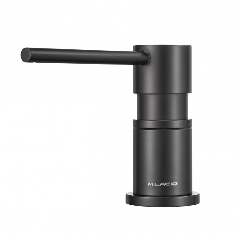 Изображение товара Встраиваемый дозатор для жидкого мыла Milacio MCU.935.TB черный