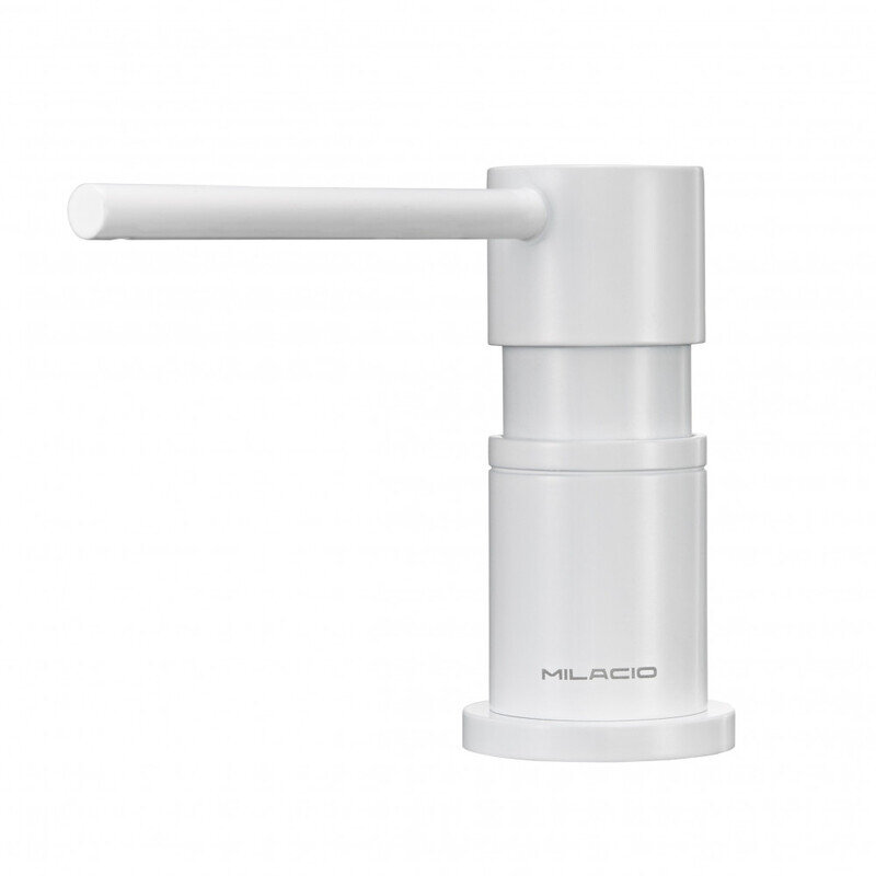 Изображение товара Дозатор встраиваемый для жидкого мыла Milacio MCU.935.WH, цвет белый
