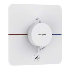 Изображение товара Смеситель для душа Hansgrohe ShowerSelect Comfort Q, 15589700, термостатический, белый матовый