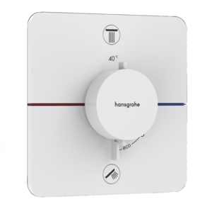 Изображение товара Смеситель для душа Hansgrohe ShowerSelect Comfort Q, 15583700, на 2 потребителя, термостатический, белый матовый