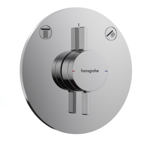 Изображение товара Смеситель для ванны и душа Hansgrohe DuoTurn S 75418000 хром с равномерным распределением функций