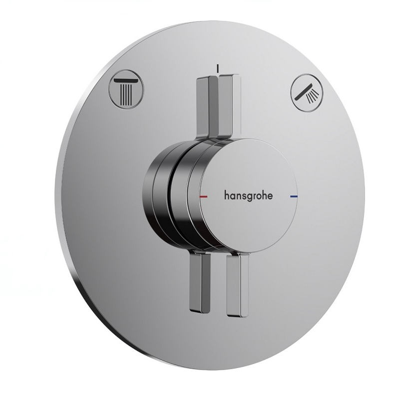 Изображение товара Смеситель для ванны и душа Hansgrohe DuoTurn S, 75418000, на 2 потребителя, хром Изображение товара Смеситель для ванны и душа Hansgrohe DuoTurn S, 75418000, на 2 потребителя, хром