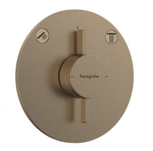 Изображение товара Смеситель для ванны и душа Hansgrohe DuoTurn S, 75418140, бронза