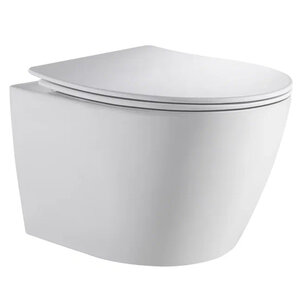 Изображение товара Подвесной унитаз Orange C07-150W, безободковый, крышка микролифт, смыв Tornado, белый