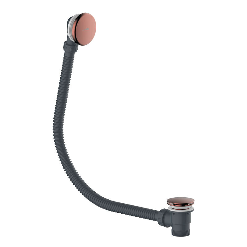 Изображение товара Слив-перелив для ванны Wasserkraft Asphe 7700 A333 клик-клак золото розовое