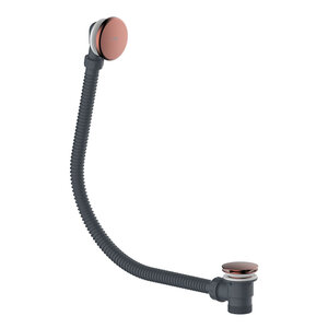 Изображение товара Слив-перелив для ванны Wasserkraft Asphe 7700 A333 клик-клак, PVD золото розовое