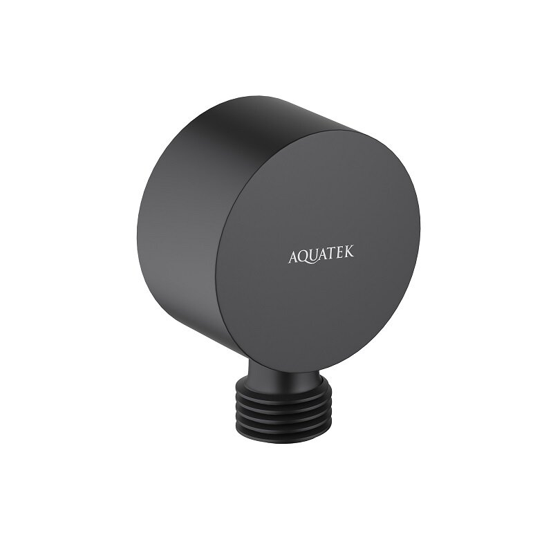 Изображение товара Шланговое подсоединение Aquatek AQ2457MB, цвет черный матовый