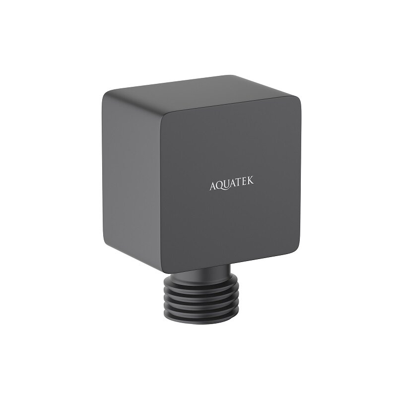 Изображение товара Шланговое подсоединение Aquatek AQ2459MB, цвет черный матовый