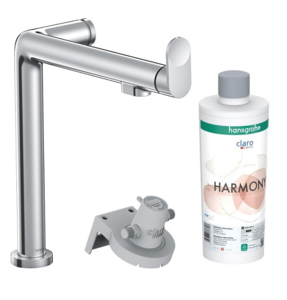 Изображение товара Смеситель для кухонной мойки Hansgrohe Aqittura, 76802000, с функцией фильтрации и минерализации, хром