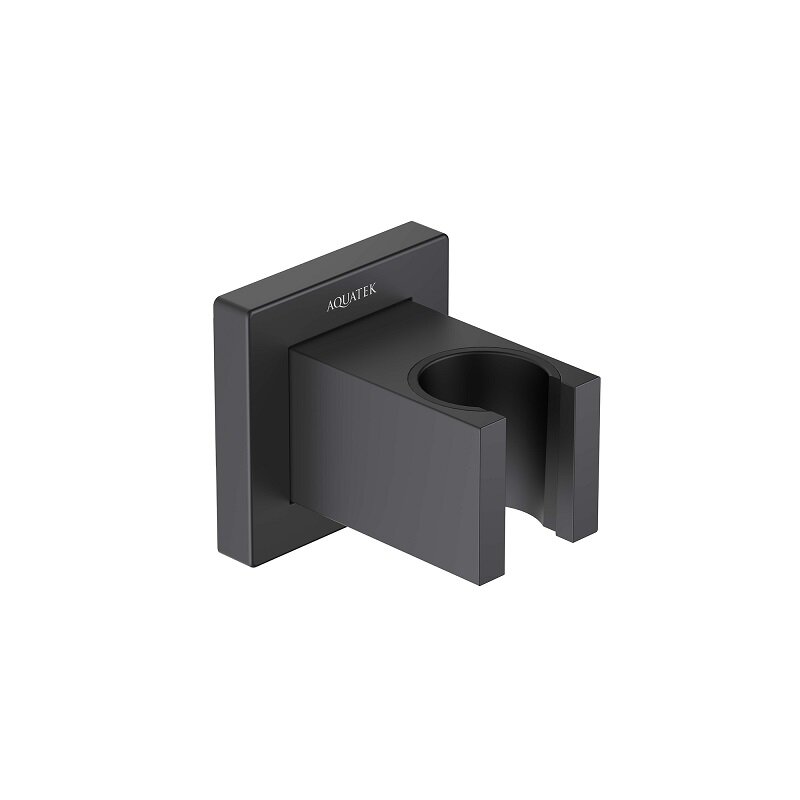 Изображение товара Держатель душа Aquatek AQ2401MB, цвет черный матовый
