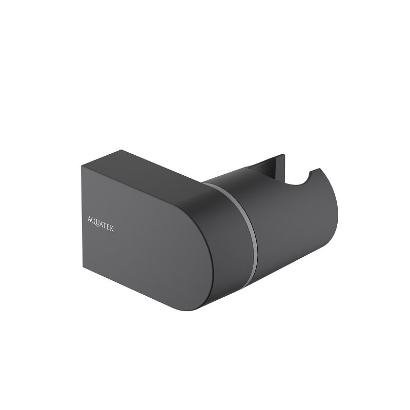 Изображение товара Держатель душа Aquatek AQ2406MB, цвет черный матовый