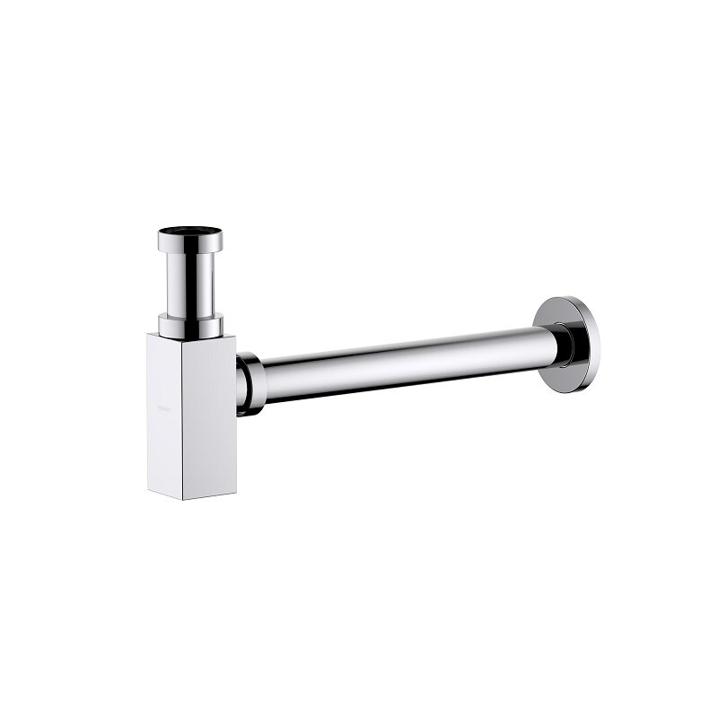 Изображение товара Сифон для раковины Aquatek AQ6013CR, хром нержавеющая сталь латунь