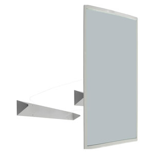 Изображение товара Зеркало антивандальное Nofer 08024.W, 60 х 80 см с регулировкой угла наклона