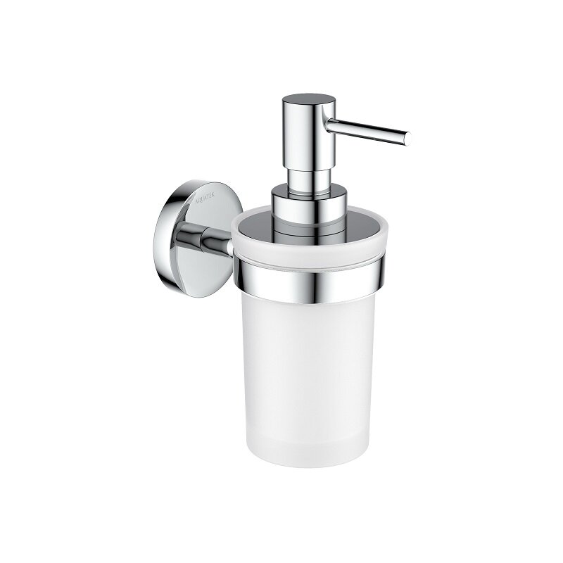 Изображение товара Настенный дозатор жидкого мыла Aquatek Европа AQ4105CR хром, Россия