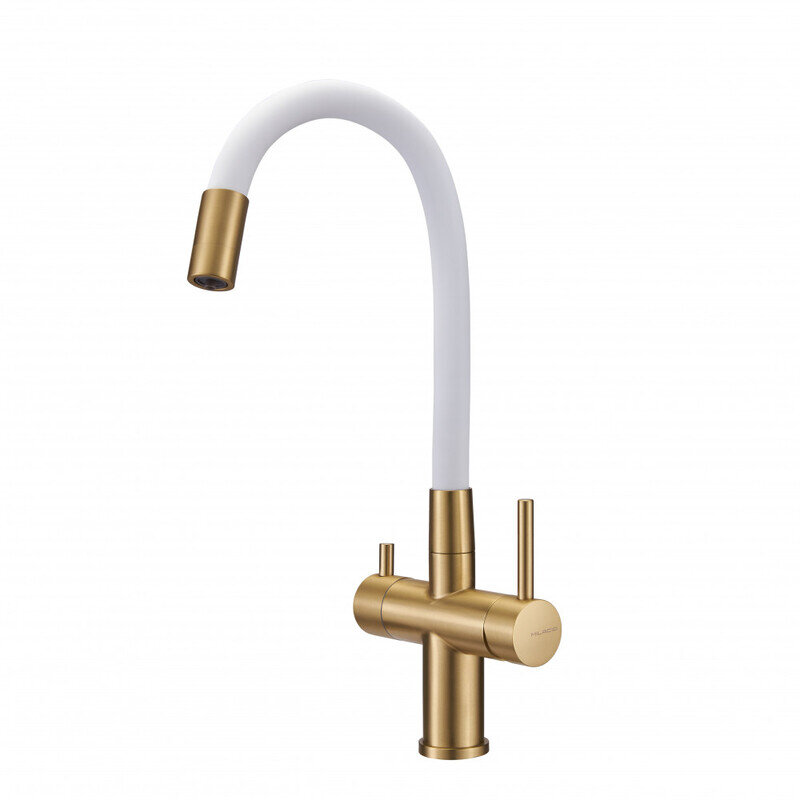 Изображение товара Смеситель Milacio Ultra MCU.560.GDW для кухонной мойки с фильтром