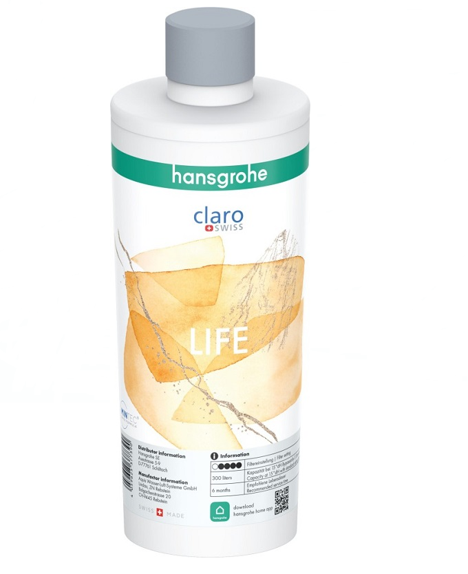 Изображение товара Картридж Hansgrohe Aqittura, 76829000, обогащение магнием и кальцием, 300 литров Изображение товара Картридж Hansgrohe Aqittura, 76829000, обогащение магнием и кальцием, 300 литров