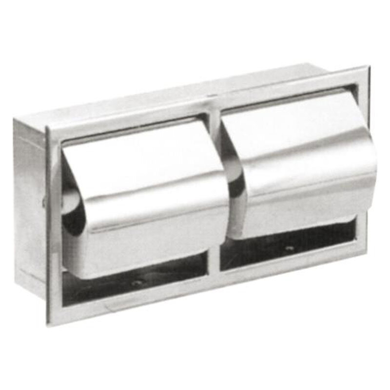 Изображение товара Держатель туалетной бумаги Nofer 05206.B из нержавеющей стали