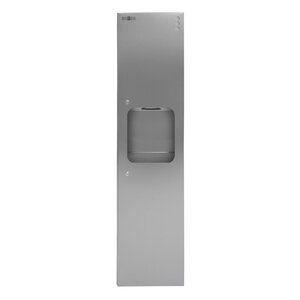 Изображение товара Встраиваемая станция Nofer 12020.P.S с диспенсером и баком для мусора из нержавеющей стали