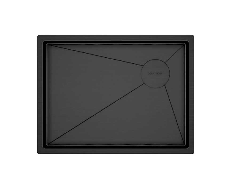 Изображение товара Кухонная мойка Paulmark Next-Skew-580 из нержавеющей стали с угловым монтажом