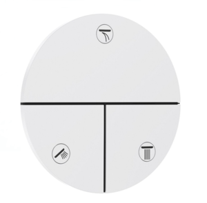 Изображение товара Переключатель потоков Hansgrohe ShowerSelect Comfort S, 15558700, белый матовый