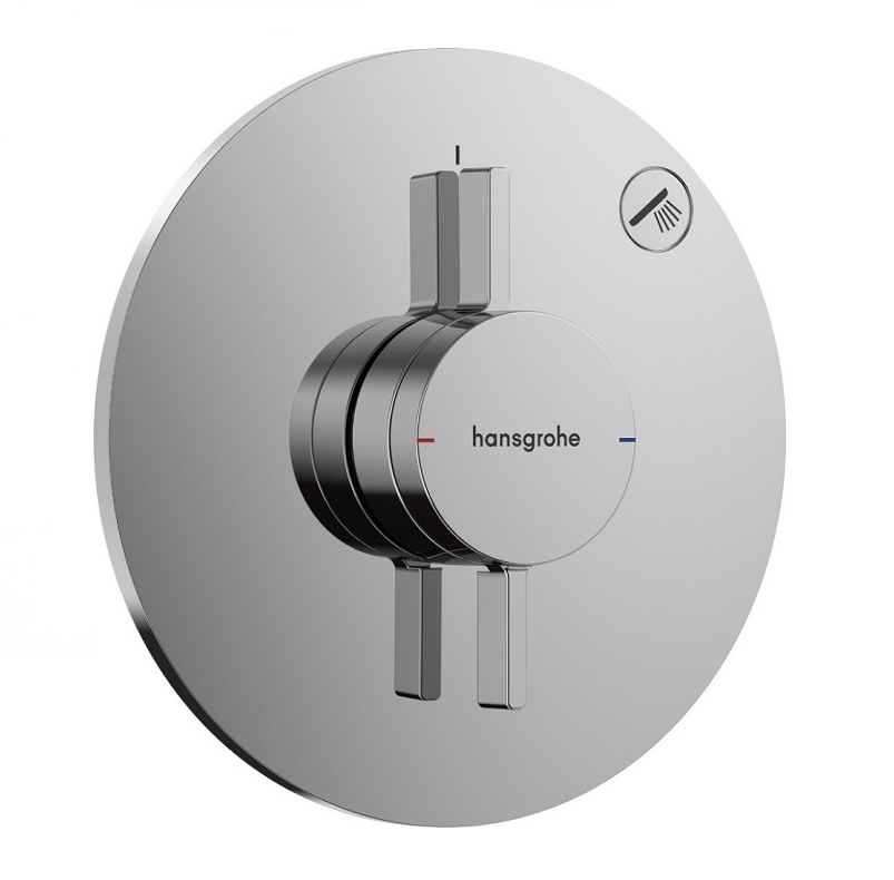 Изображение товара Смеситель для душа Hansgrohe DuoTurn S 75618000 хром с однорычажным управлением