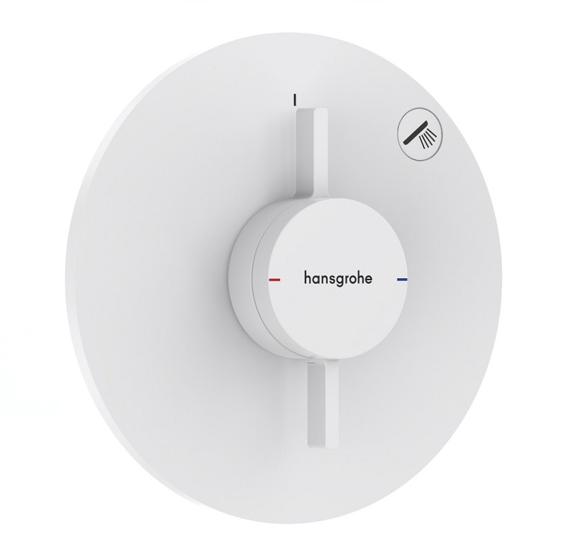 Изображение товара Современный смеситель для душа Hansgrohe DuoTurn S 75618700 белый матовый