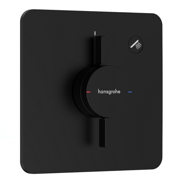 Изображение товара Смеситель для душа Hansgrohe DuoTurn Q черный матовый 75614670