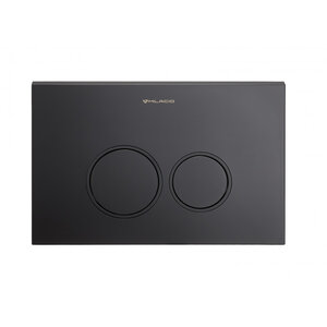 Изображение товара Клавиша смыва для инсталляции Milacio Standart R-style MCU.203 механическая, цвет черный матовый