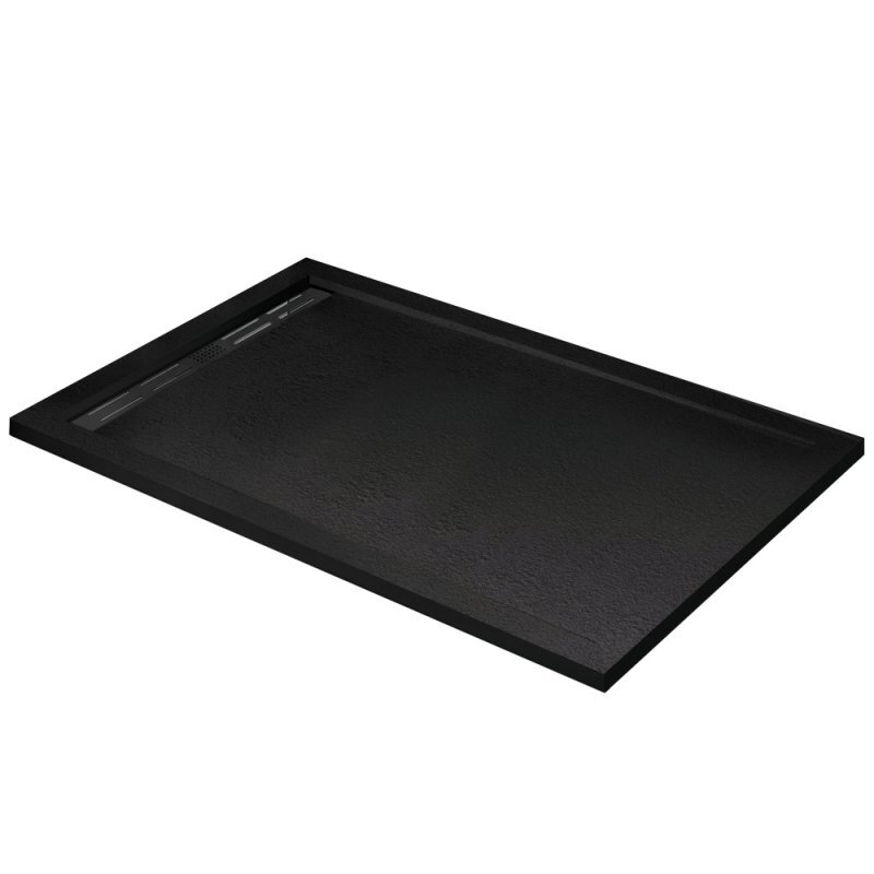 Изображение товара Душевой поддон Cezares Tray TRAY-AS-AH-120/90-30-NERO 120 x 90 см из искусственного мрамора, черный матовый Изображение товара Душевой поддон Cezares Tray TRAY-AS-AH-120/90-30-NERO 120 x 90 см из искусственного мрамора, черный матовый