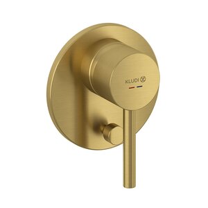 Изображение товара Смеситель Kludi Bozz, 38716N076, для ванны и душа, брашированное золото