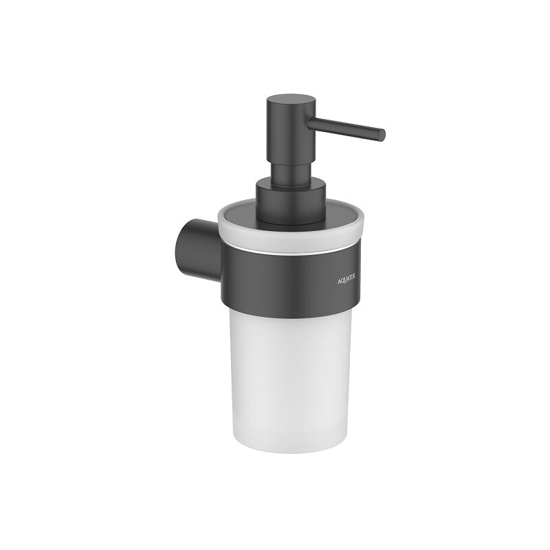 Изображение товара Дозатор для жидкого мыла Aquatek Лира AQ4405MB, цвет черный матовый
