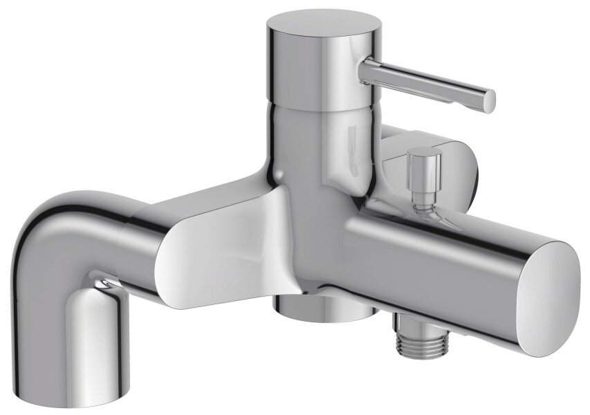 Изображение товара Смеситель Jacob Delafon Cuff E37043-CP для ванны и душа, однорычажный, хром