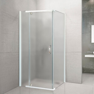 Изображение товара Душевой уголок Royal Bath HPVD RB80HPVD-C 80x80x200 см матовое стекло белый профиль
