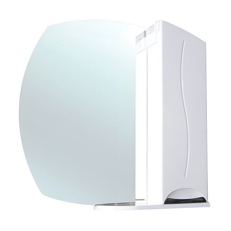 Изображение товара Зеркальный шкаф Bellezza Глория 75 см белый с правой дверцей