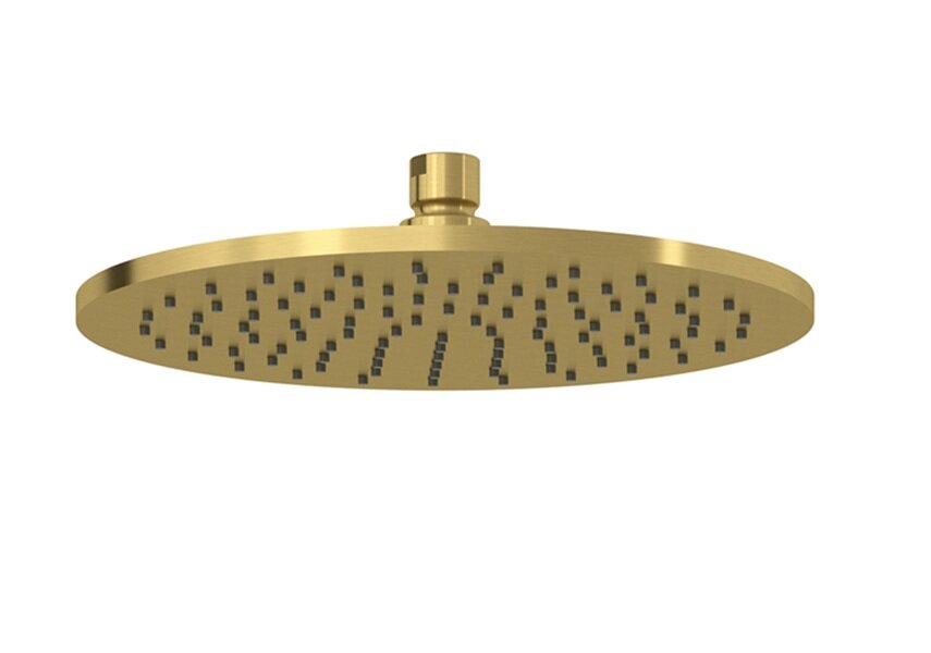 Изображение товара Верхний душ Kludi A-QA 25 см золото брашированное с системой очистки