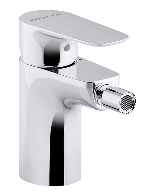 Изображение товара Смеситель для биде Jacob Delafon Aleo E72279-CP с донным клапаном хром