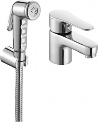 Изображение товара Смеситель для раковины Jacob Delafon July с гигиеническим душем хром