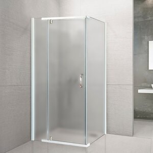 Изображение товара Душевой уголок Royal Bath HPVD RB9100HPVD-C, 100 x 90 х 200 см, стекло матовое, профиль белый
