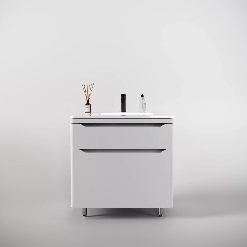 Изображение товара Тумба под раковину Style Line Марелла 70 Люкс Plus СС-00002398, напольная, антискрейтч белый матовый Изображение товара Тумба под раковину Style Line Марелла 70 Люкс Plus СС-00002398, напольная, антискрейтч белый матовый