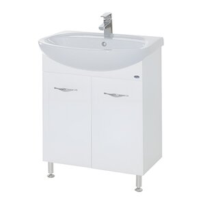 Изображение товара Тумба под раковину Bellezza Стелла 65, подвесная, белая
