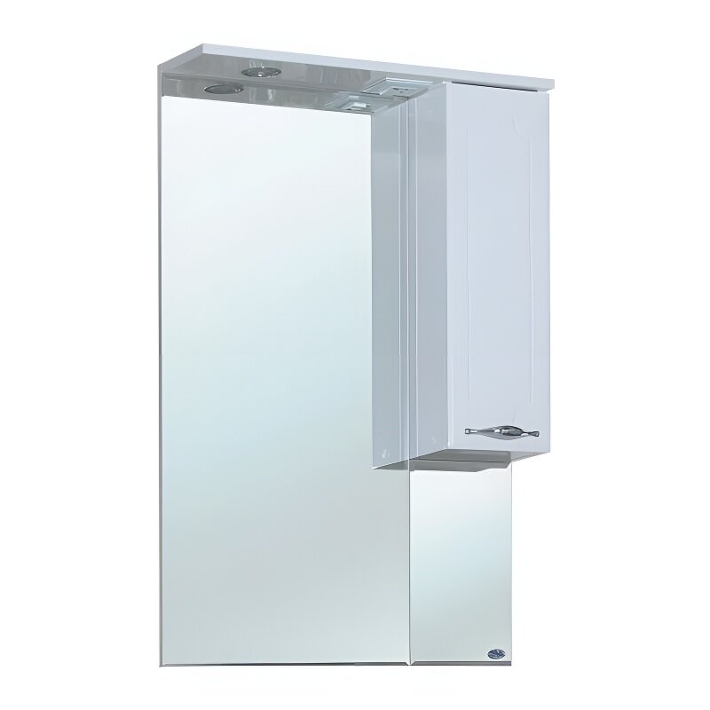 Изображение товара Зеркальный шкаф Bellezza Стелла 65 см с подсветкой, белый, подвесной