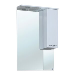 Изображение товара Зеркальный шкаф Bellezza Стелла 65 см с подсветкой, белый, подвесной