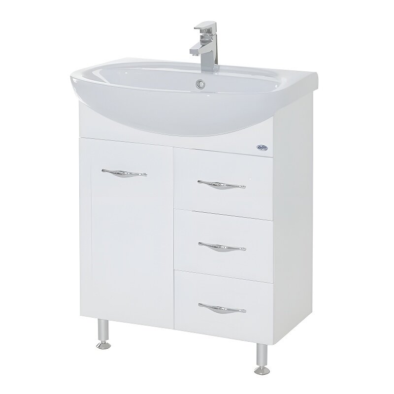 Изображение товара Тумба под раковину Bellezza Стелла 65 напольная белая Россия