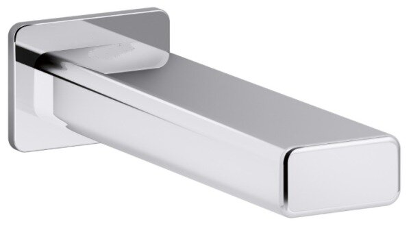 Изображение товара Встроенный излив Jacob Delafon Strayt E37344-CP для ванны хром французский дизайн