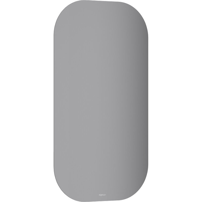 Изображение товара Зеркало Aqwella Soul SOUL0255 с LED подсветкой, овальное, 55 х 100 см, белое