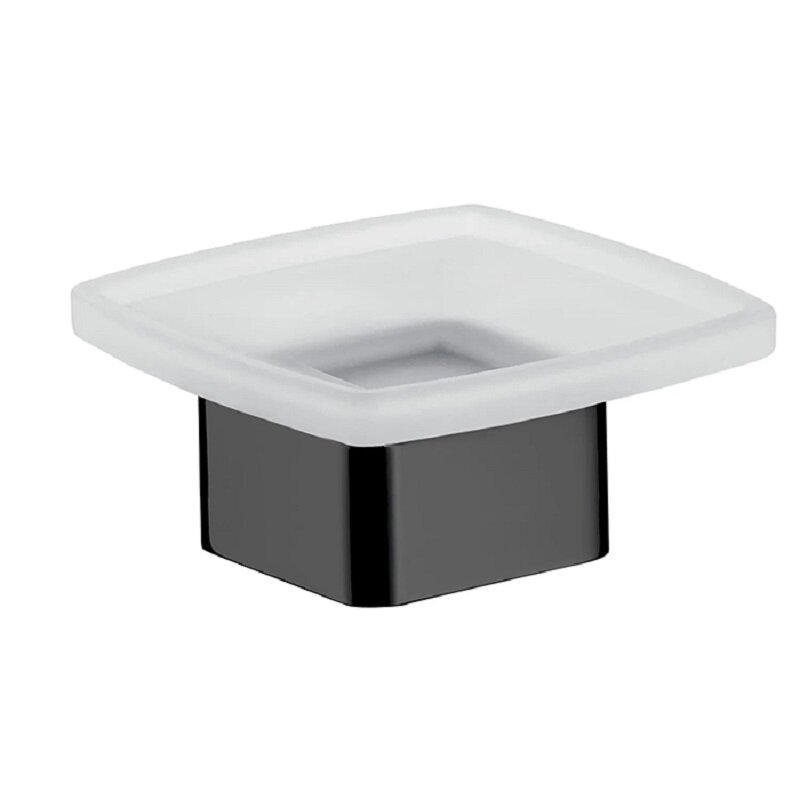 Изображение товара Мыльница Emco Loft 0530 133 01 из латуни и стекла, черная, настольная