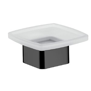 Изображение товара Мыльница Emco Loft 0530 133 01 из латуни и стекла, черная, настольная