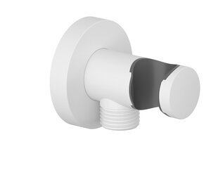 Изображение товара Шланговое подключение Kludi A-QA, 6054753-00, с держателем, белый матовый